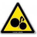 Warning Hand Crush