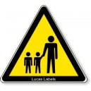 Warning Children or Families Crossing