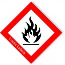 CLP GHS Flammable Safety Symbol