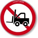 No Forklifts Or Industrial Vehicles