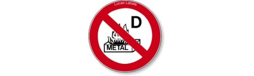 Do Not Use On Metal Fires