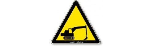 Warning Diggers at Work